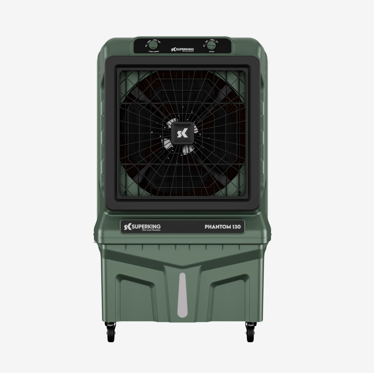 Phantom 130  ( 130 Ltr  Desert Air Cooler With Honeycomb Cooling & Auto Swing Technology)